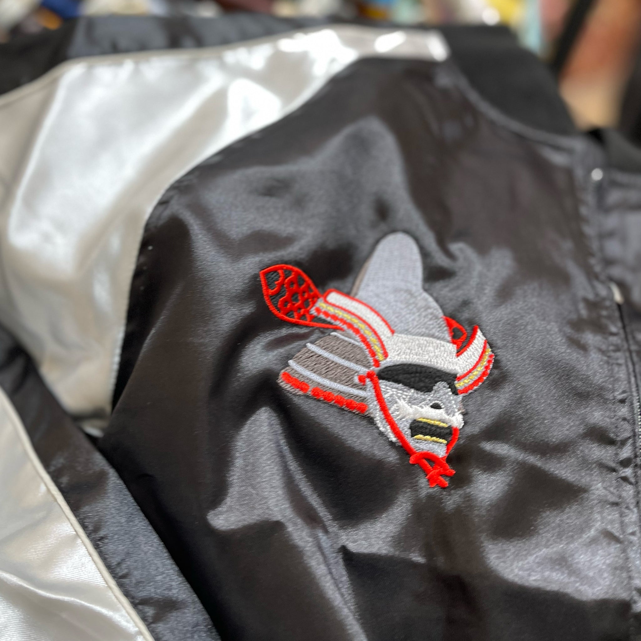 侍 タイポグラフィ スカジャン 真田 幸村 横振り刺繍 – 侍